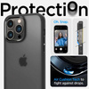 Spigen Ultra Hybrid Matte - tok iPhone 14 Pro készülékhez (matt fekete)