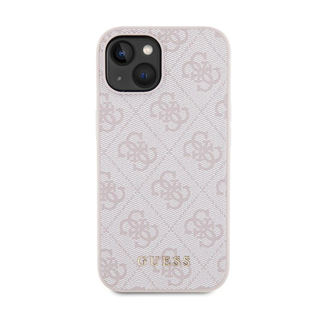 Guess 4G Metal Gold Logo - iPhone 15 Plus Case (pink)