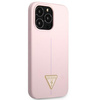 Guess Silicone Triangle Logo - iPhone 13 Pro Case (lilac)