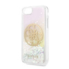 Guess Gradient Liquid Glitter Circle Logo - Coque iPhone SE 2020 / 8 / 7