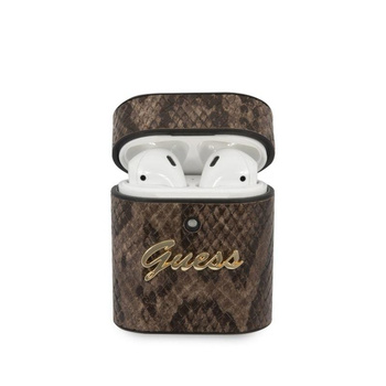 Guess Python Collection - Airpods-Tasche (braun)