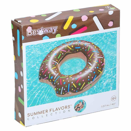 Bestway - Donut / Donutförmiges Schwimmrad (Schokolade)
