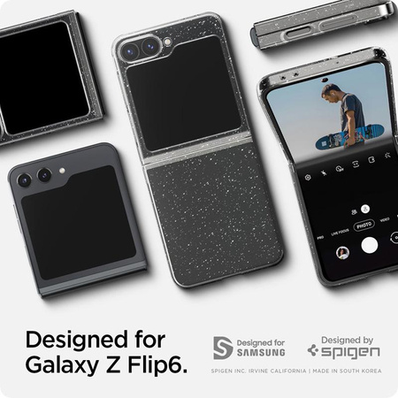 Spigen Airskin - Case for Samsung Galaxy Z Flip 6 (Glitter Crystal)