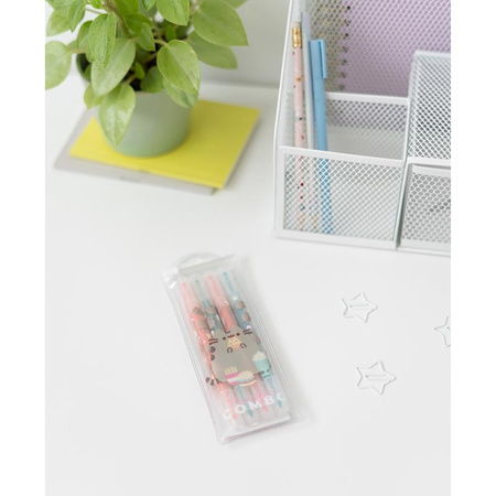 Pusheen - Collezione Foodie, pennarelli/penne bifacciali, set da 4