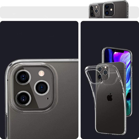 Spigen Liquid Crystal - pouzdro pro iPhone 12 / iPhone 12 Pro (průhledné)