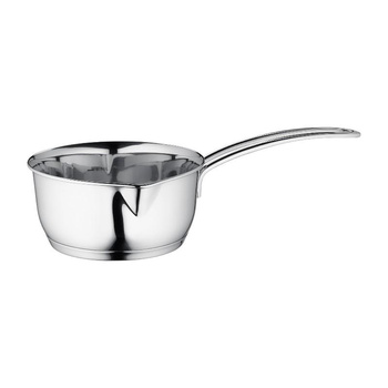Küchenprofi - Edelstahl 0,7 l Kochtopf mit Messbecher und Ausguss, Durchmesser 14,5 cm