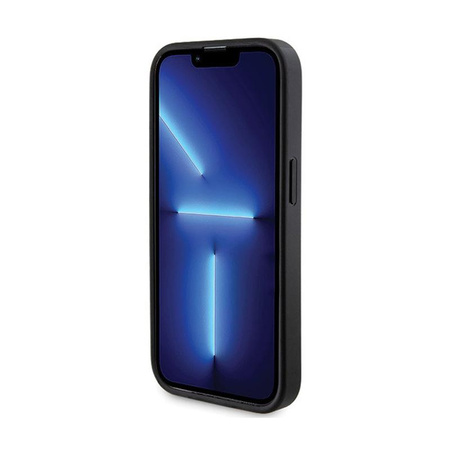 Guess Bundle Pack MagSafe 4G Metal Gold Logo - Case set + Power Bank 5000mAh MagSafe iPhone 14 Pro Max (black)