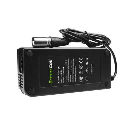 Green Cell - 54.6V 4A (XLR 3 PIN) töltő 48V-os e-bike akkumulátorokhoz