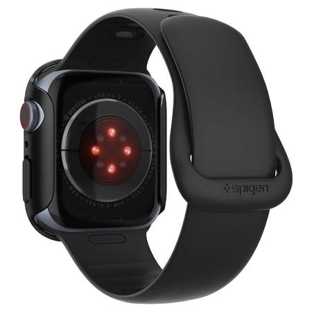 Spigen Thin Fit - Étui pour Apple Watch 8 / Watch 7 45 mm (noir)