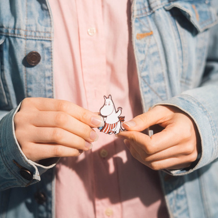 Moomins - Set of 4 Pins for Clothes or Backpack