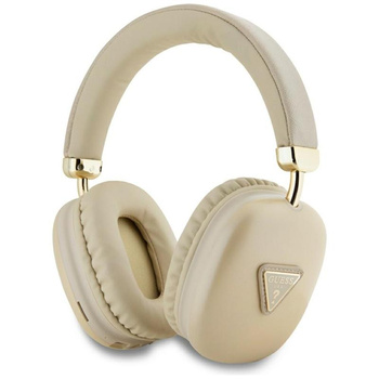 Guess Metallic Triangle Logo - Écouteurs intra-auriculaires sans fil Bluetooth V5.3 (or)