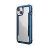 X-Doria Raptic Shield - Coque aluminium iPhone 14 (Testé en chute 3m) (Bleu Marine)