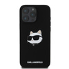 Karl Lagerfeld Silicone Choupette Head Print MagSafe - Case iPhone 16 Pro Max (black)