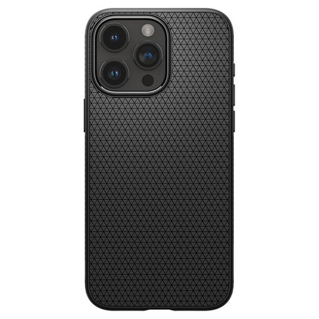 Spigen Liquid Air - Coque pour iPhone 15 Pro Max (Noir mat)