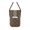 Guess 4G Stripes - Crossbody taška na telefon (hnědá)
