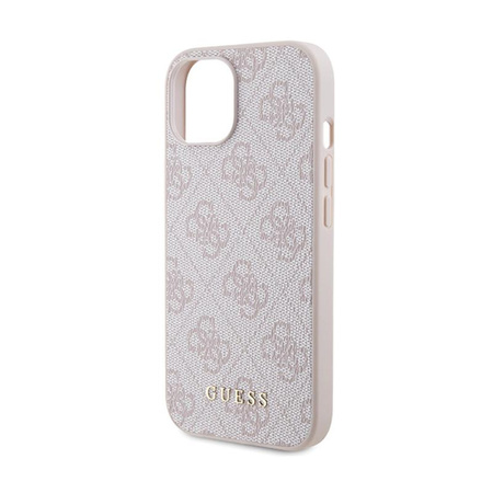 Guess 4G Metal Gold Logo - iPhone 15 Plus Case (pink)