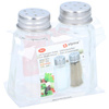 SALT & BAKER SET FOR TABLE, of Glass, Alpina, 2 pcs