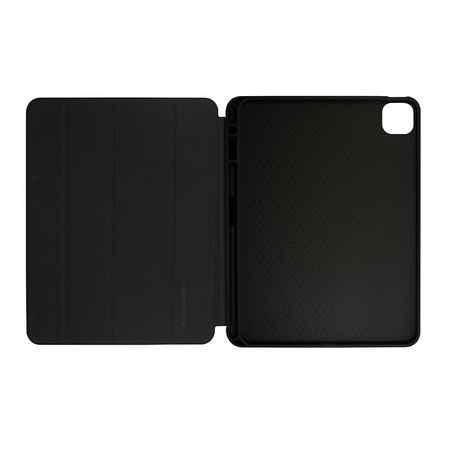 Crong FlexFolio - Étui pour iPad Air 11 M3 (2025) / iPad Air 11 pouces M2 (2024) / iPad Air 10.9" (5th-4th gen.) / iPad Pro 11" (2022-2021) avec Apple Pencil (noir)