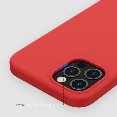 Nillkin Flex Pure Pro Magnetic - Hülle für Apple iPhone 12 Pro Max (Rot)