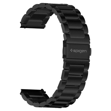 Spigen Modern Fit Band - Bracelet pour Samsung Galaxy Watch 4 / 5 / 5 Pro (40 / 42 / 44 / 45 / 46 mm) (Noir)