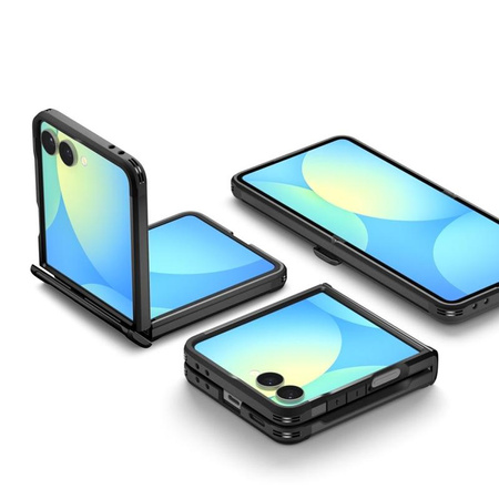 Spigen Slim Armor Pro Mag Mag MagSafe - tok Samsung Galaxy Z Flip 7 (fekete)