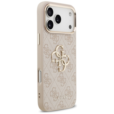 Guess 4G Big 4G Classic Logo - Case iPhone 17 Pro Max (Pink / Gold)