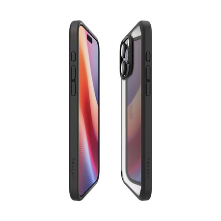 Spigen Ultra Hybrid - pouzdro pro iPhone 16 Pro (matně černé)