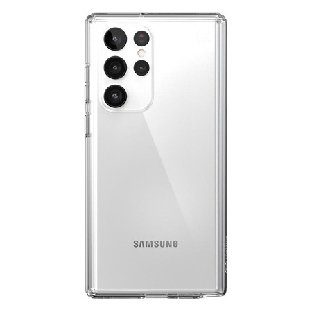Speck Presidio Perfect-Clear - Etui Samsung Galaxy S22 Ultra z powłoką MICROBAN (Clear/Clear)