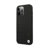 BMW Signature Logo Aufdruck - iPhone 13 Pro Max Tasche (Schwarz)
