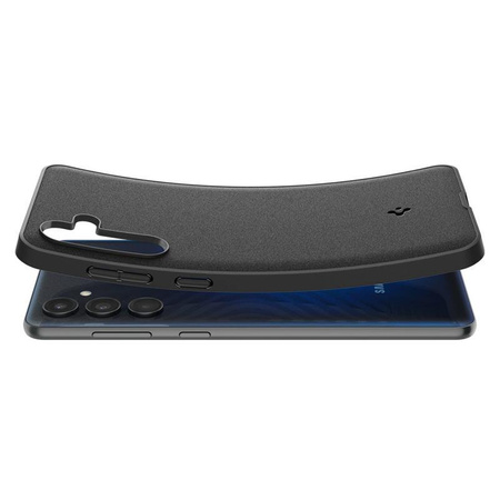 Spigen Essential SandBlast - Etui pour Samsung Galaxy M55 5G (Noir mat)