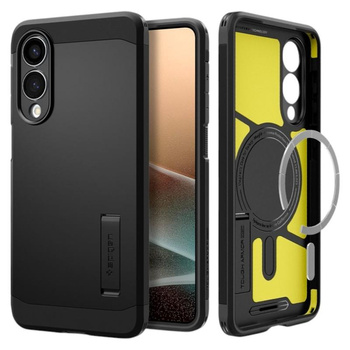 Spigen Tough Armor MagSafe - tok Samsung Galaxy S25 Edge készülékhez (fekete)