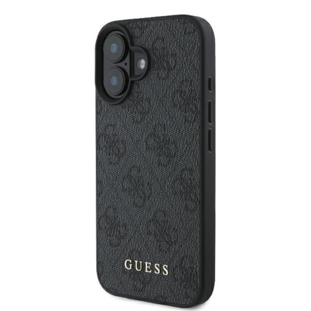 Guess 4G Classic - Coque pour iPhone 16 Plus (noir)