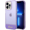 Guess Translucent - iPhone 14 Pro Max tok (lila)