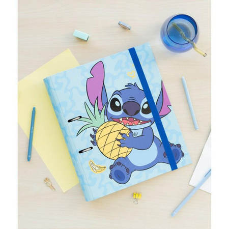 Disney Stitch Tropical - pořadač A4 (2 kroužky, gumička)