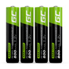 Green Cell - 4x AAA HR03 800mAh Rechargeable Batteries