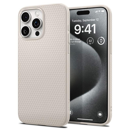 Spigen Liquid Air - Gehäuse für iPhone 15 Pro (Titanium)