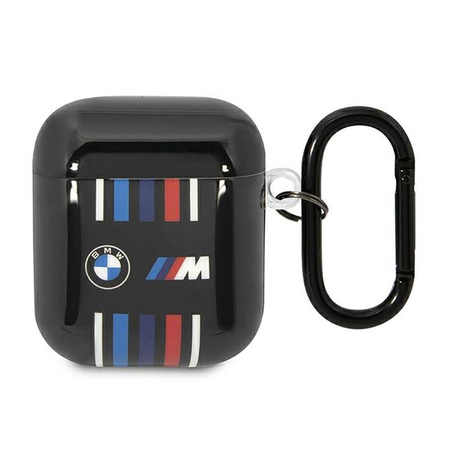 BMW Multiple Colored Lines - Etui AirPods 1/2 gen (Czarny)