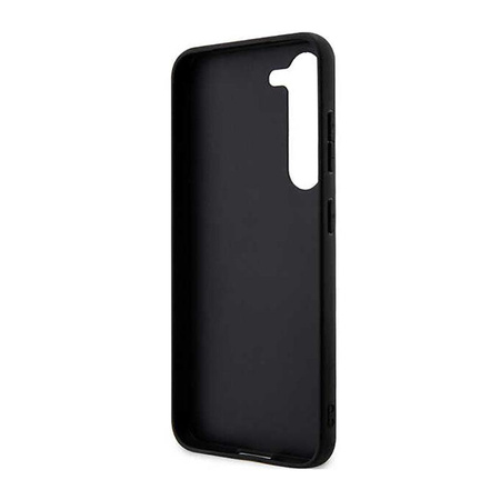 Ferrari Perforierte 296P Collection - Hülle für Samsung Galaxy S23 (schwarz)