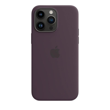 Apple Silikonhülle - Silikonhülle mit MagSafe für iPhone 14 Pro Max (Berry)