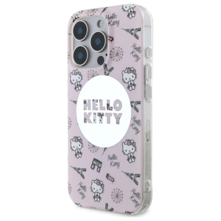 Hello Kitty IML All Over Paris MagSafe - Case for iPhone 16 Pro (pink)