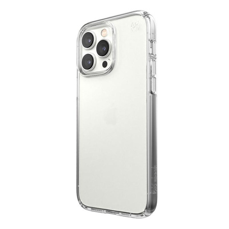 Speck Presidio Perfect-Clear - iPhone 14 Pro Max Hülle mit MICROBAN-Beschichtung (Klar)