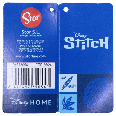 Disney Stitch - Zaino con coulisse/borsa scolastica (30 x 25 cm)