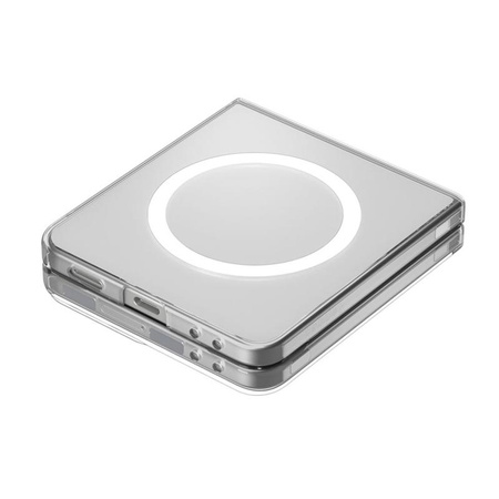 Spigen Airskin Mag MagSafe - Case for Samsung Galaxy Z Flip 7 (Clear/White)