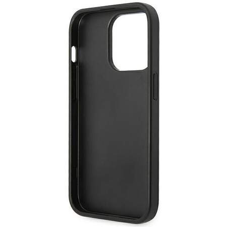 Ferrari Carbon - iPhone 14 Pro Max Tasche (Schwarz)