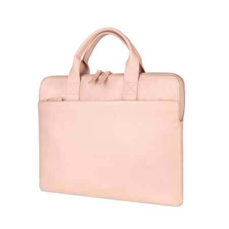 Tucano Isotta Slim Bag - Sacoche pour MacBook Air 15" / MacBook Pro 14" / Notebook 14" (rose sable)