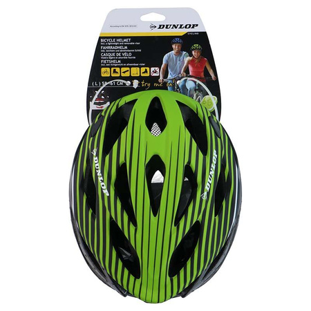 Dunlop - MTB Fahrradhelm r. L (Grün)