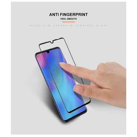 Mocolo 3D 9H Full Glue - Verre de protection intégrale pour Huawei P30 Lite (Noir)