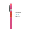 Speck CandyShell Pro + MagSafe - iPhone 14 Pro Tasche mit MICROBAN Beschichtung (Digital Pink / Energy Red)