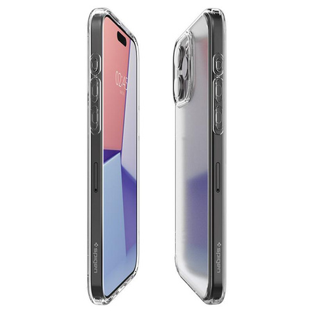 Spigen Ultra Hybrid - Schutzhülle für iPhone 15 Pro (Frost Clear)