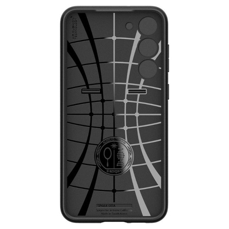 Spigen Optik Armor - Gehäuse für Samsung Galaxy S23 (Schwarz)